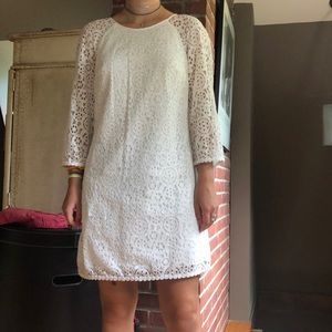 Lily Pulitzer White Lace Dress